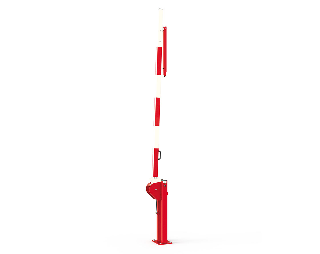 Barrière levante universelle à vérin