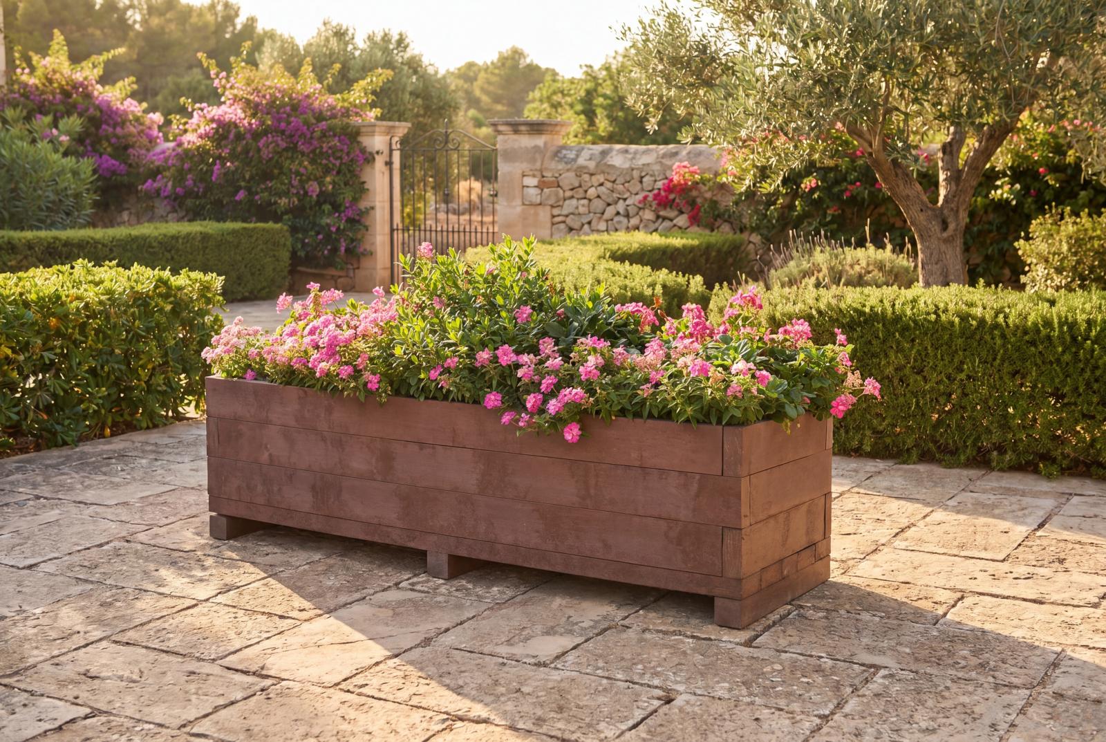 Jardinière recyclée