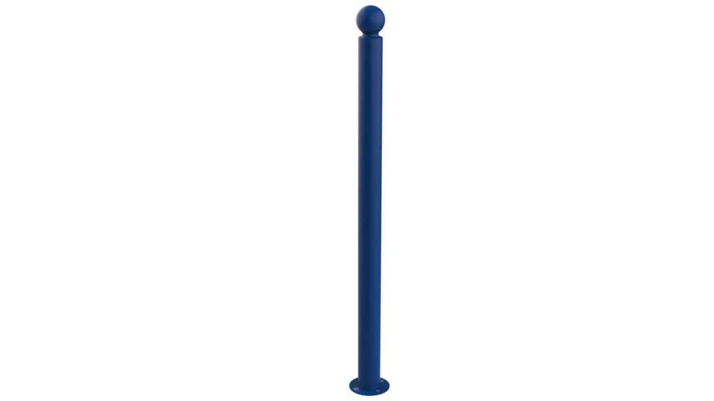 Potelet Boulogne sur platine - RAL 5010 - Bleu gentiane