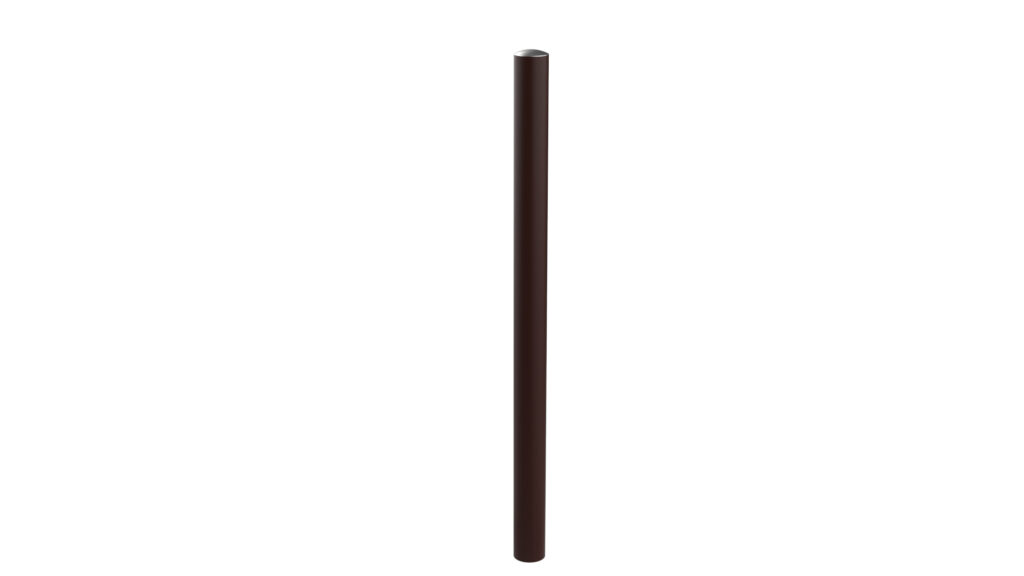 Potelet Deauville à sceller - RAL 8017 - Brun chocolat