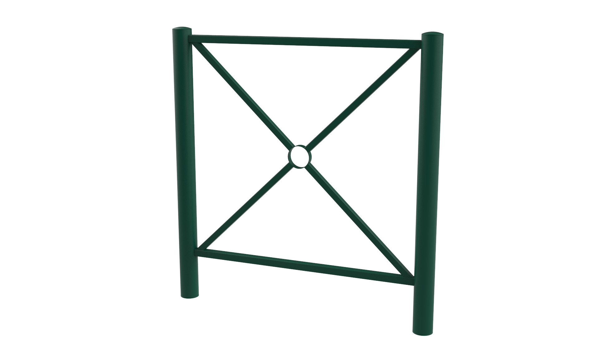 Barrière de ville 1000- 1200 Toscane - RAL 6005 - Vert mousse