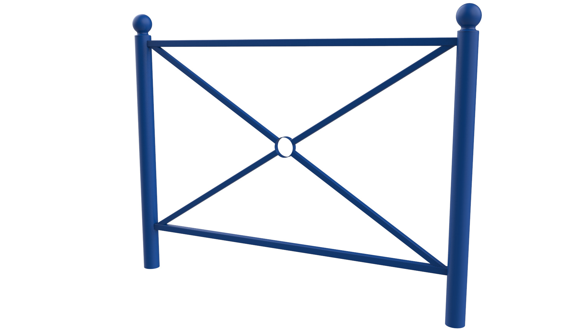 Barrière de ville 1500- 1200 Boulogne - RAL 5010 - Bleu gentiane
