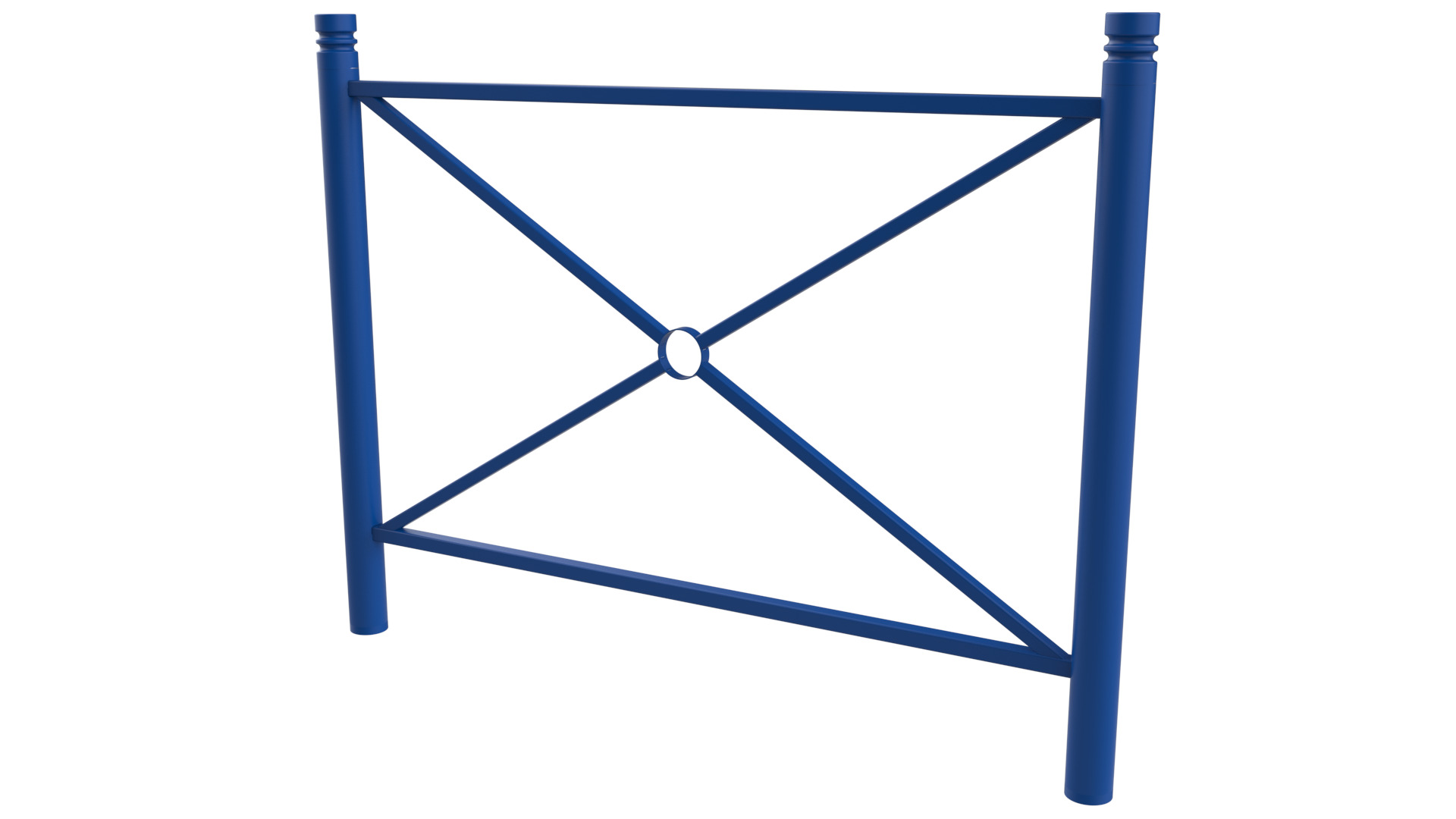 Barrière de ville 1500- 1200 Fontainebleau - RAL 5010 - Bleu gentiane